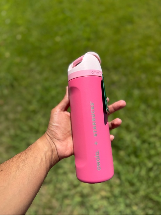 owala Other - Owalo + Starbucks Pink Insulated Travel Bottle